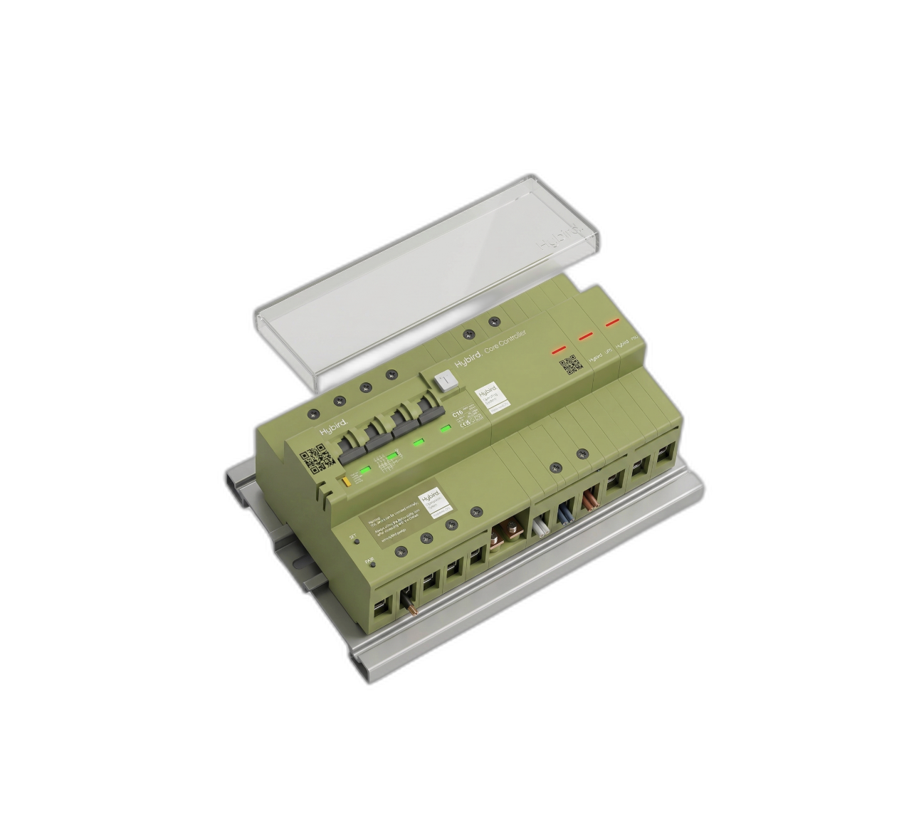 Hybird intelligent afbryder og Edge Controller med Hybird OS